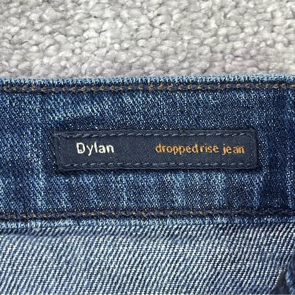 Citizens of Humanity Dylan Jeans Women's 25 Blue Skinny Dropped Rise Dark Denim - Picture 6 of 13